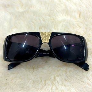 AND SUNS BLACK GOLD SUNGLASSES